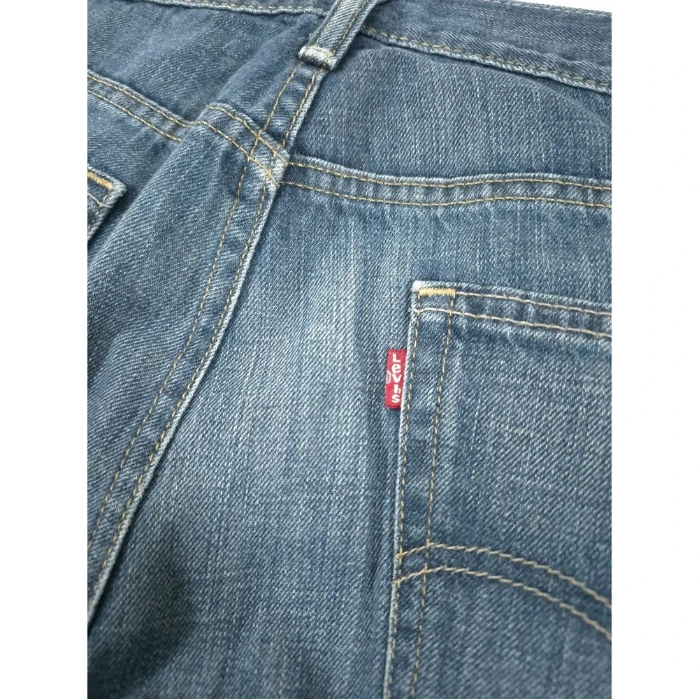 Levis 559 Relaxed Fit Jeans Mens 34x32 Blue Medium Wash Straight Leg Denim Pants